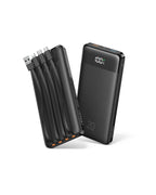 Orfeika 20000mAh Power Bank Fast Charging with 4 Built-in Cables & 6 Outputs, 20W PD USB C